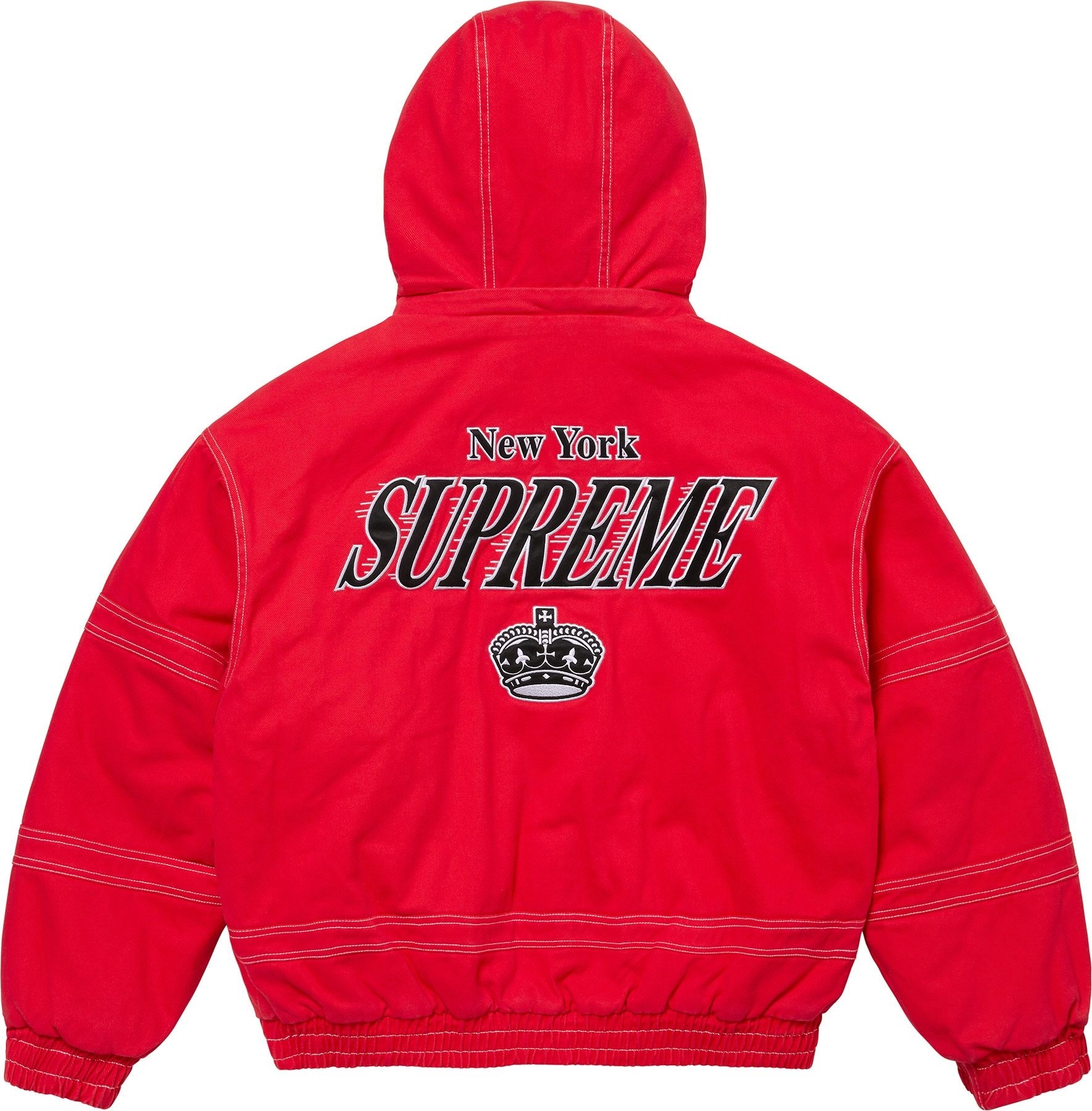 Supreme®/Mitchell & Ness® Twill Stadium Jacket view 2